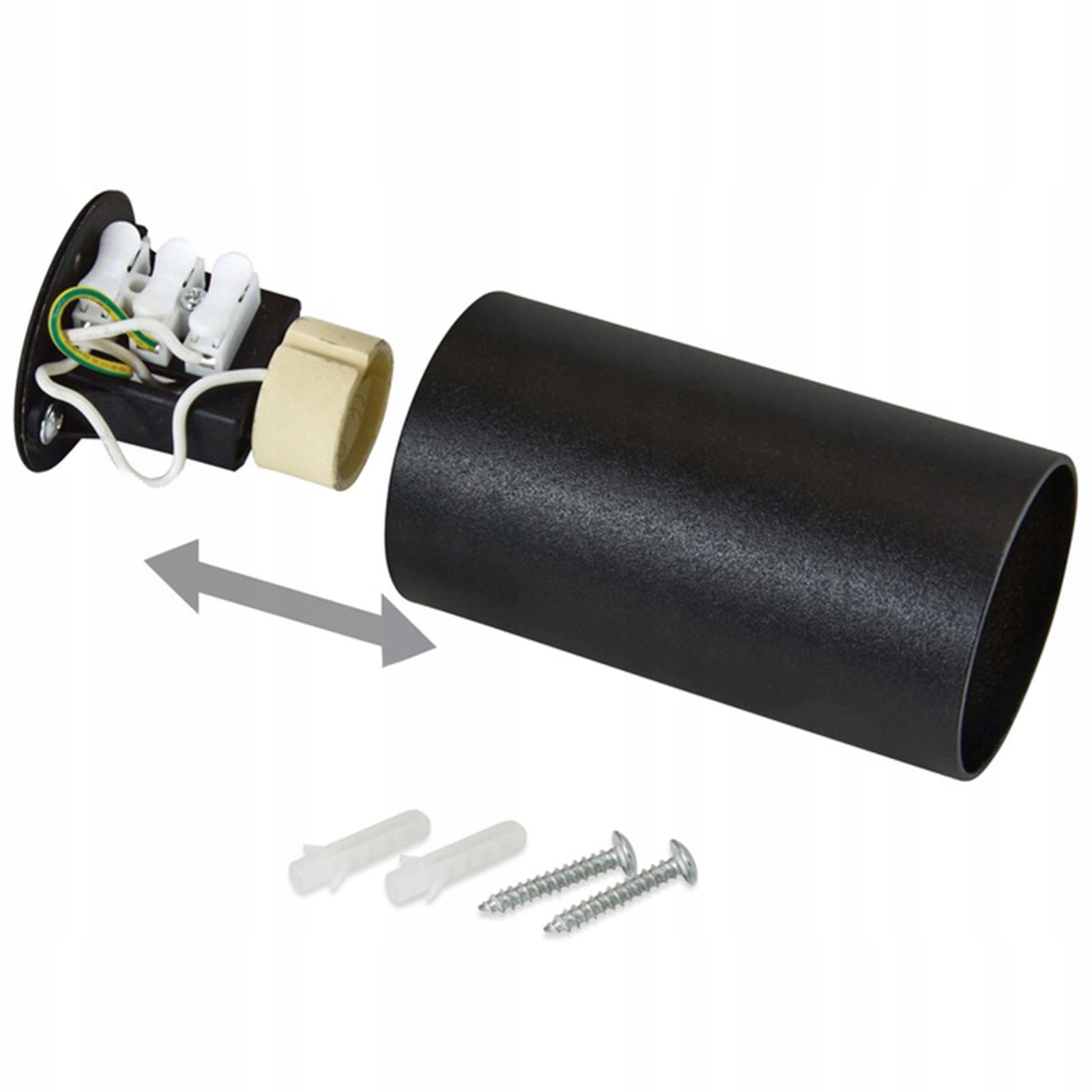 Oprawa Natynkowa Lampa Sufitowa Halogenowa Reflektor SPOT TUBA GU10 LED Marka NNLED