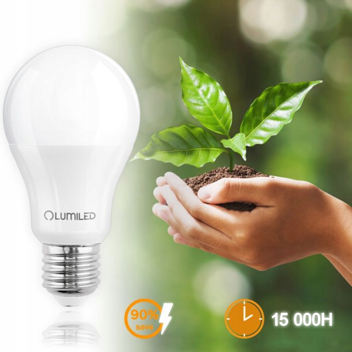 Żarówka LED E27 13W = 100W 1521lm 3000K CIEPŁA BIAŁA PREMIUM EMC2 LUMILED Rodzaj LED