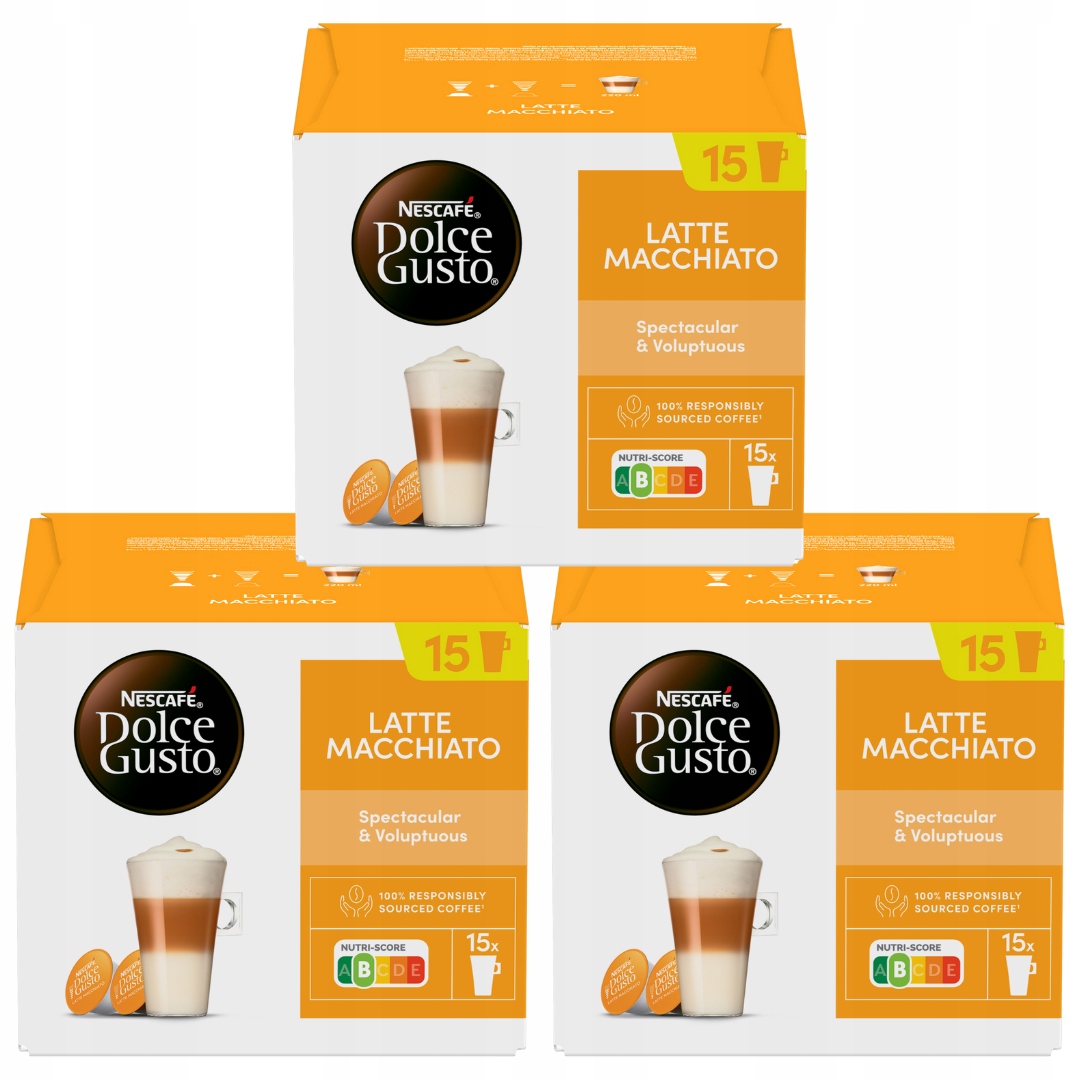 Kapsułki Nescafe Dolce Gusto Latte Macchiato 3x30 kapsułek