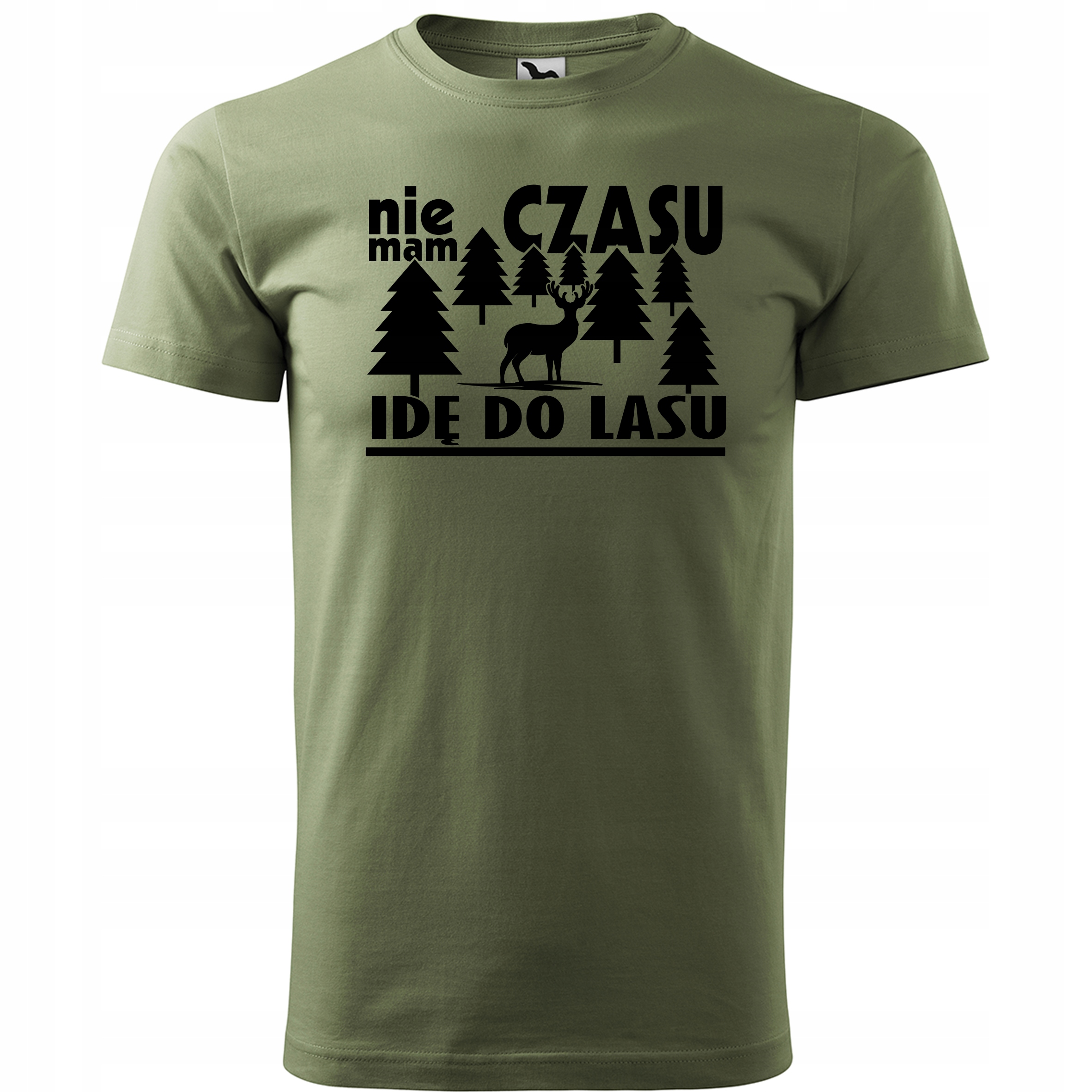 

Koszulka myśliwska Nie Mam Czasu Idę Do Lasu S