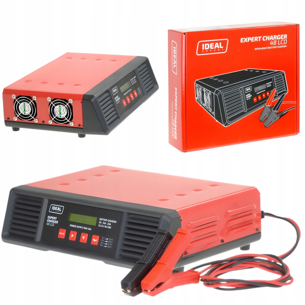 Usmerňovač pre akumulátory Expert Charger 48V 25A 12V 24V 36V gélové Agm