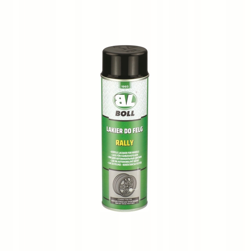 Boll lakier do felg czarny Rally Spray połysk 500 ml