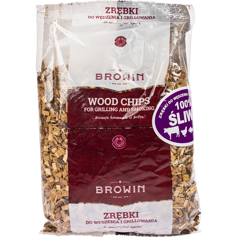 

Zrębki do wędzenia i grilla śliwa 450g