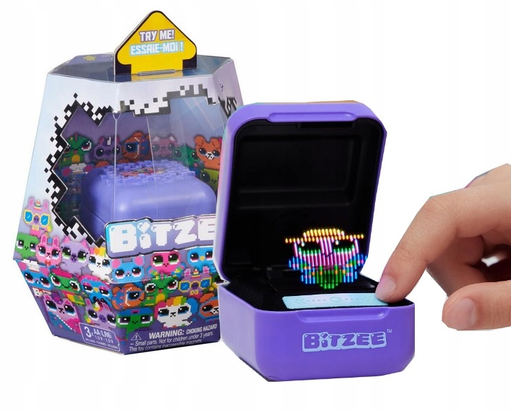 ZWIERZĄTKO INTERAKTYWNE SPIN MASTER BITZEE CYFROWE TAMAGOTCHI ZABAWKA Szerokość produktu 14.94 cm