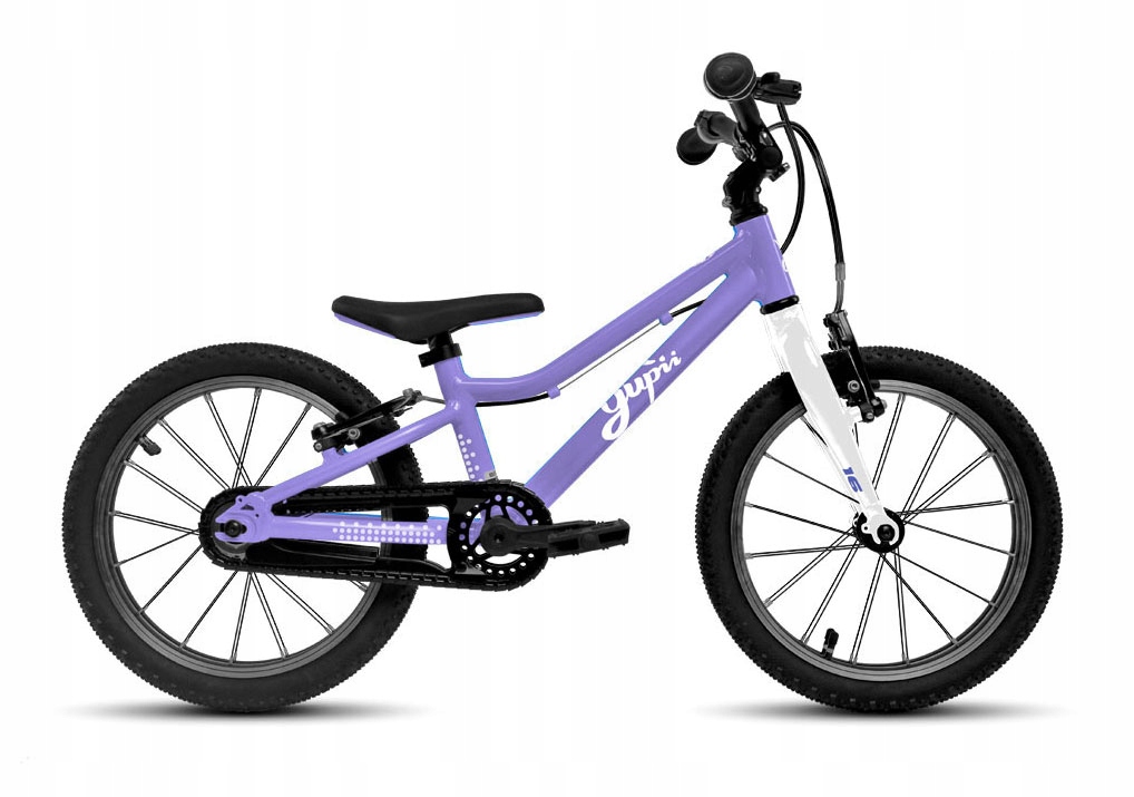 Lekki Rower dziecięcy Yupii (16") (5,5 kg) Fioletowy