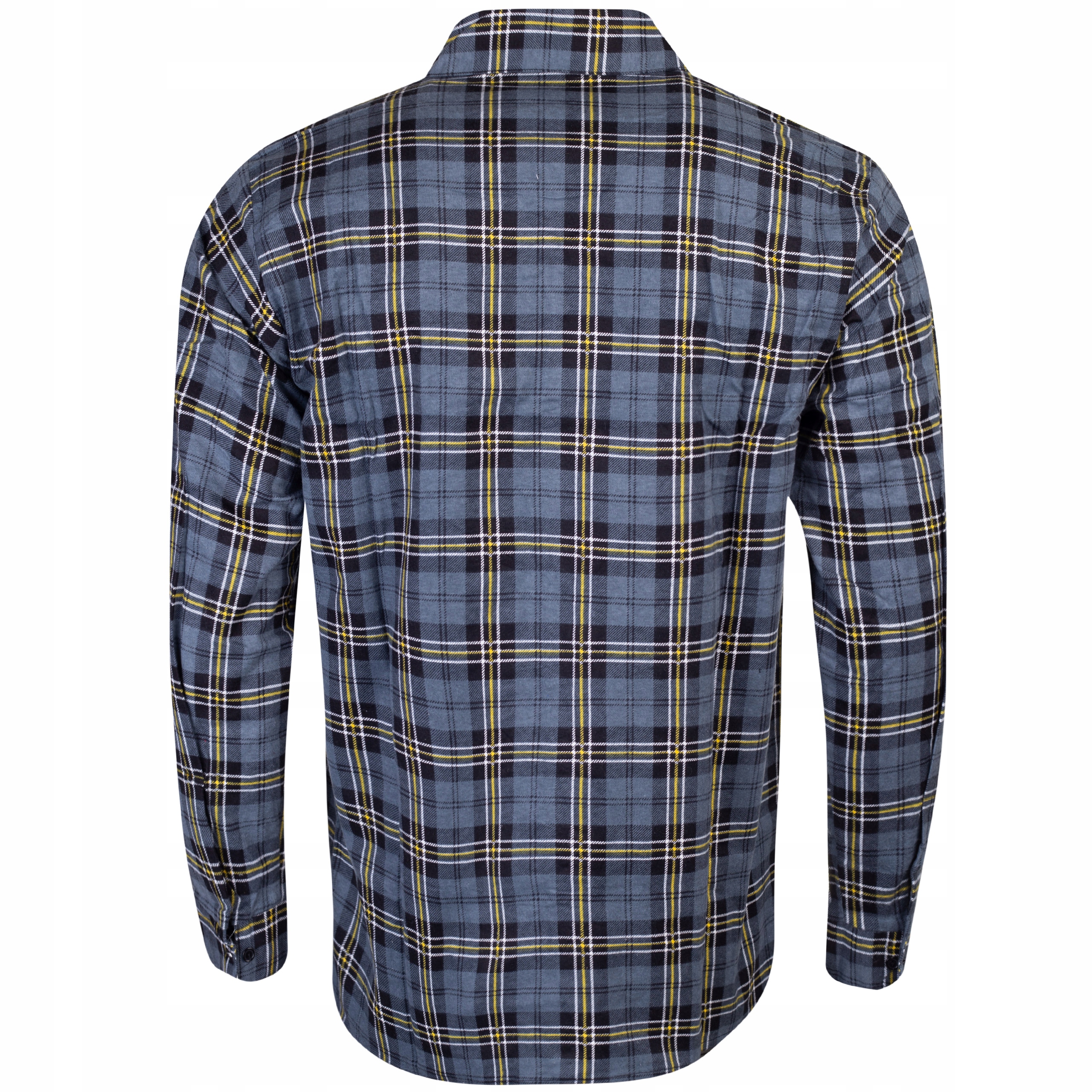 KOSZULA FLANELOWA CASUAL W KRATE MĘSKA 100% BAWEŁNA r. XS Marka JHK