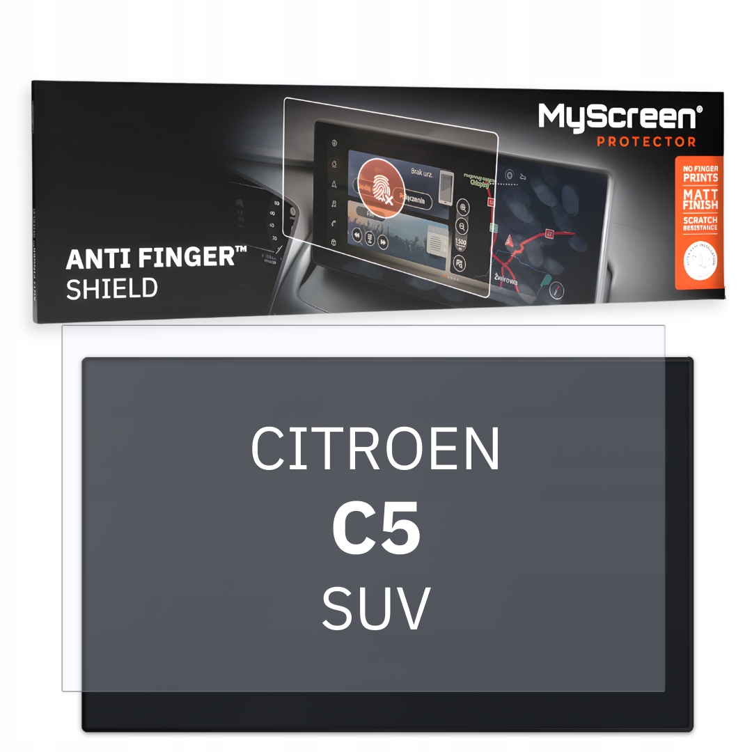Matná fólie pro Citroen C5 Aircross Suv 2018 2022 3,5" MyScreen