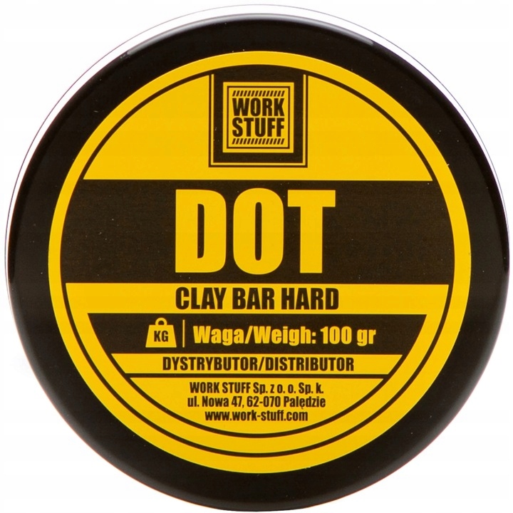 Work Stuff Dot Clay Twarda Glinka Lakier 100 g