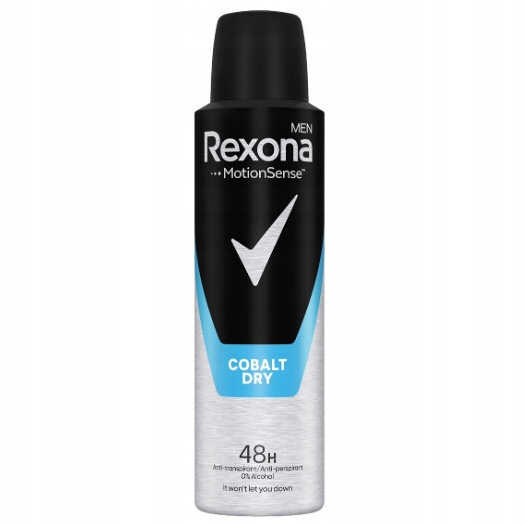 Rexona Men Cobalt Dry antiperspirant ve spreji 200 Ml