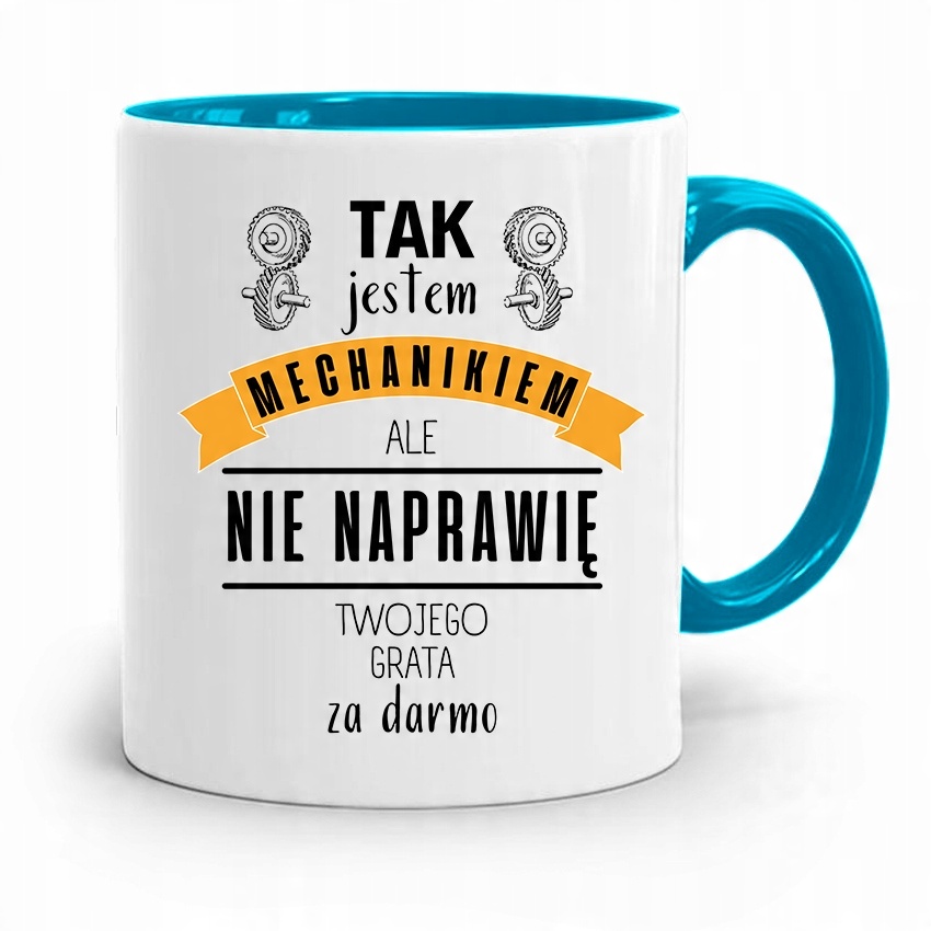 

Kubek Błękitny Mechanika Jestem Mechanikiem