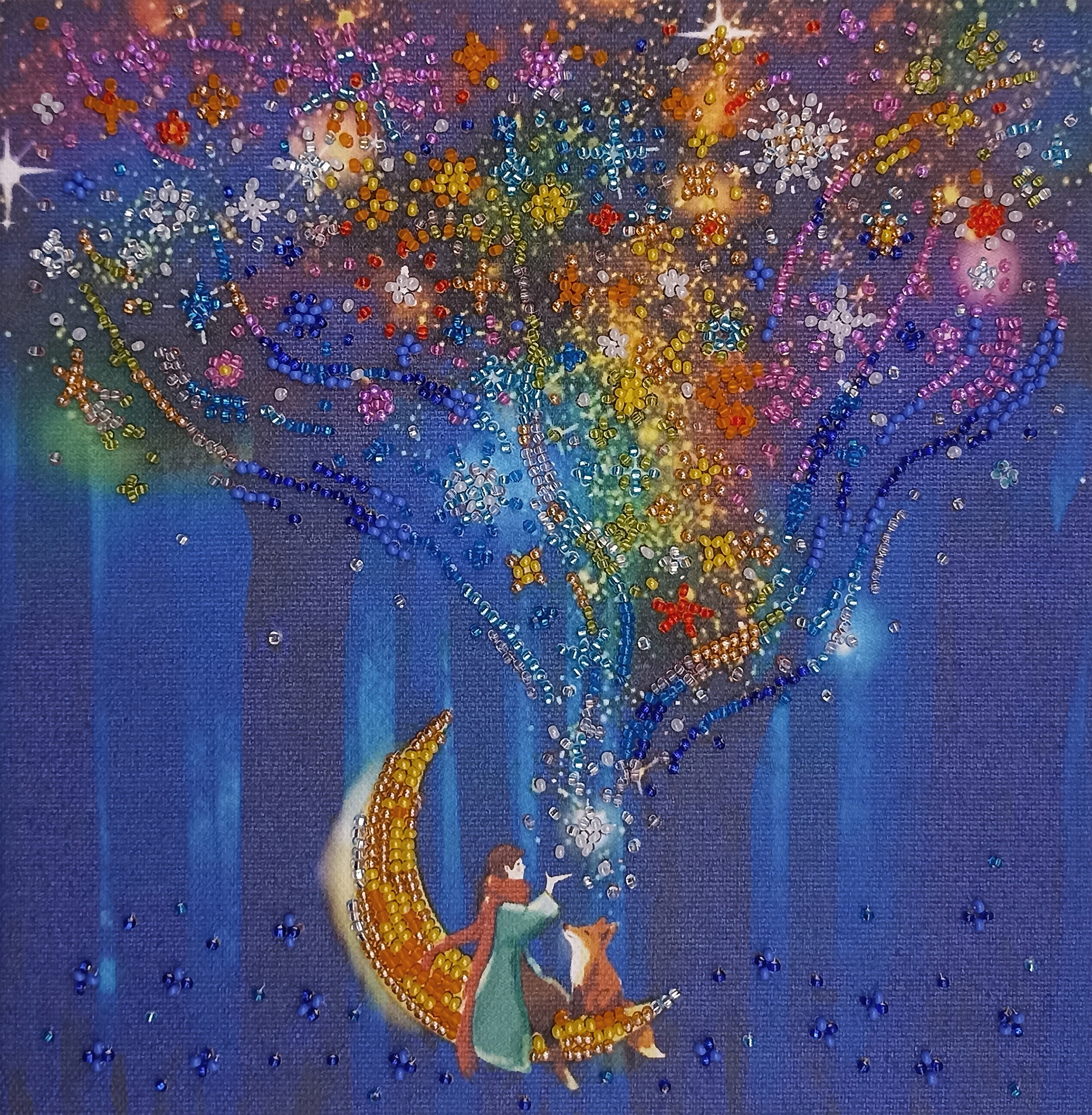 Sada na vyšívání korálků "Dreamer" Diy sada korálků