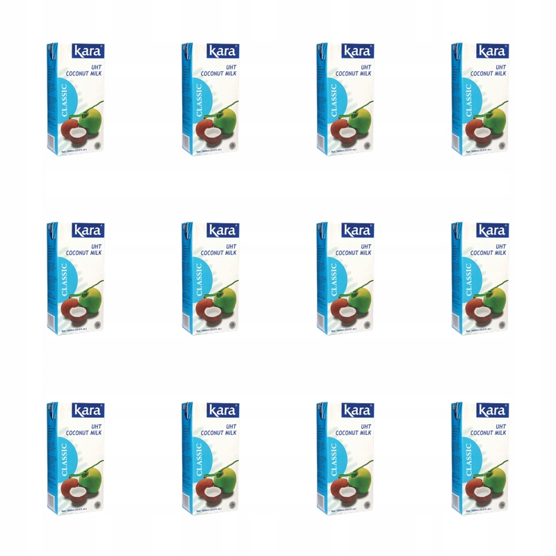 Kara mleczko kokosowe 16-19% Uht 1000 ml X12