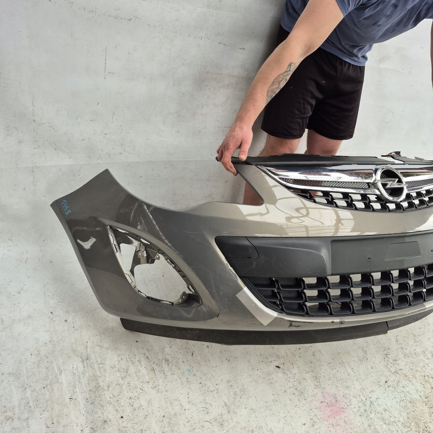 OPEL CORSA D LIFT 11-14 bumper front front