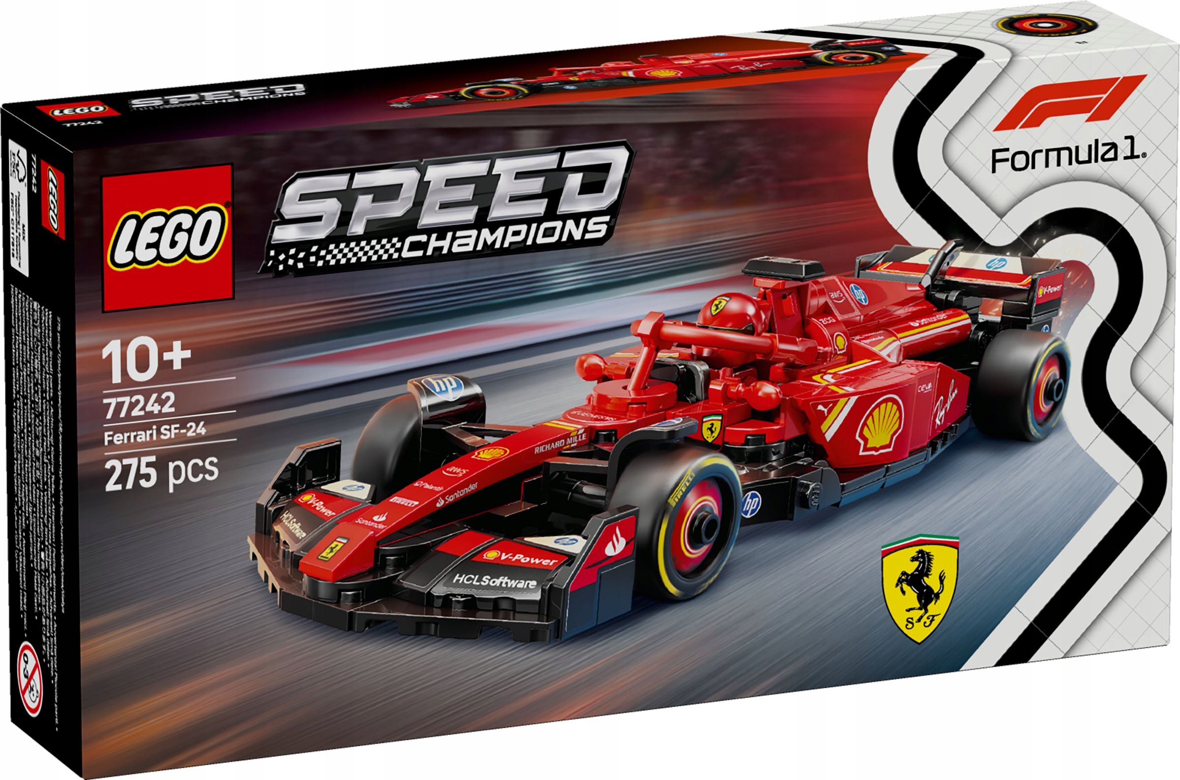 Lego Speed Champions 77242 Formule F1 Ferrari SF-24