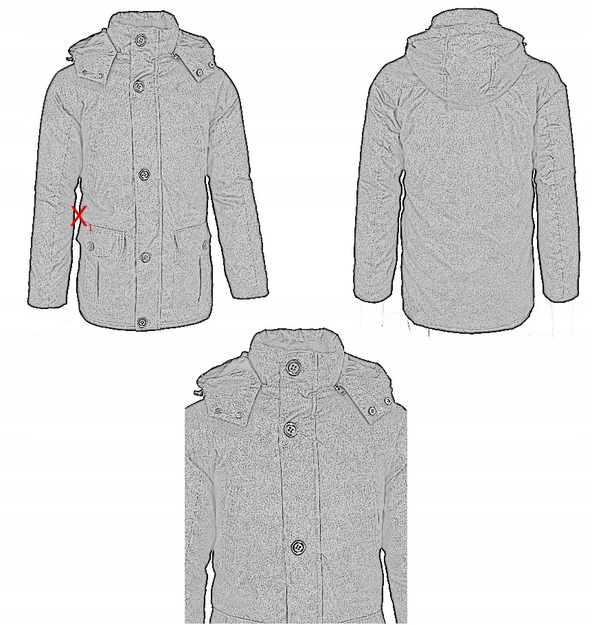 34 Bonprix PŁASZCZ CIĄŻOWY Rodzaj klasyczny