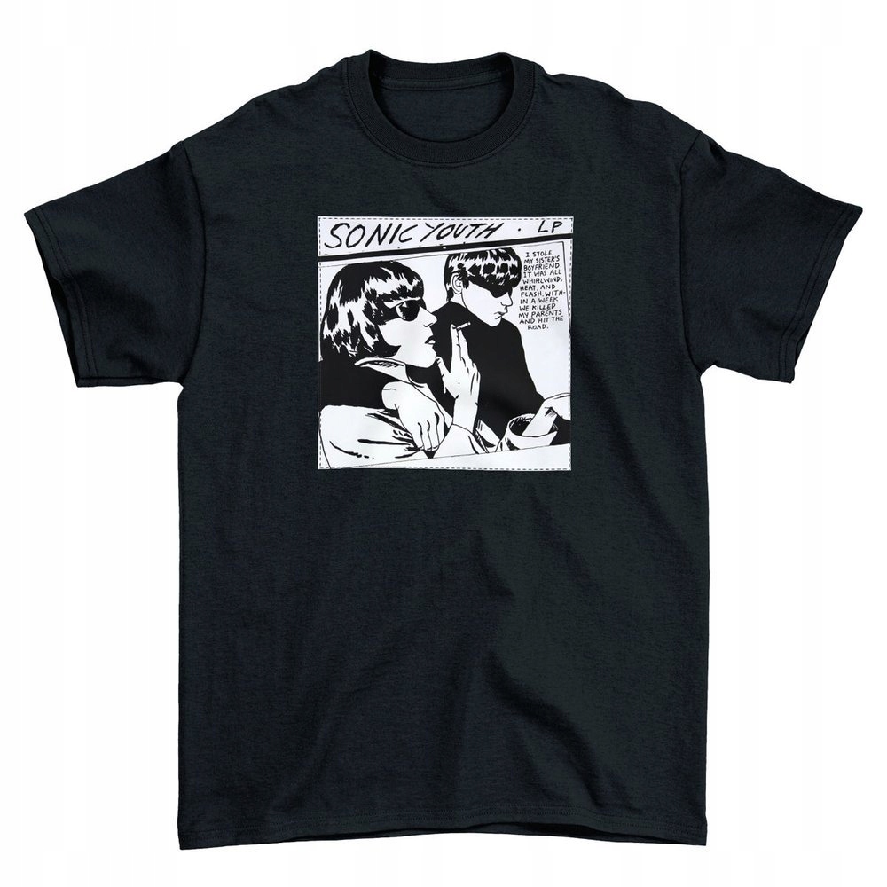 

Koszulka z naszywką Sonic Youth Lp r:L