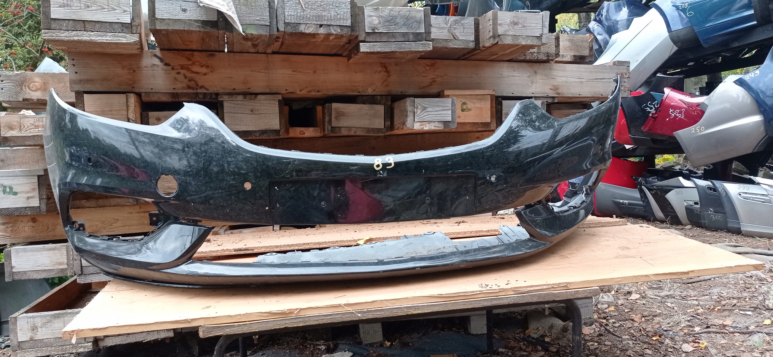 bumper front OPEL ZAFIRA C LIFT PDC