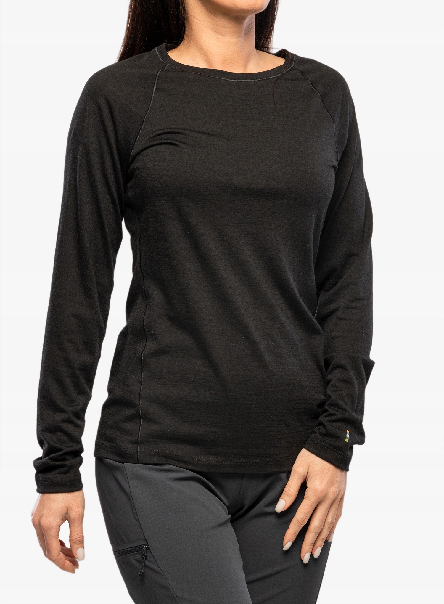 Dámská termo Mikina Smartwool Classic All-Season Merino Ls černá, velikost L