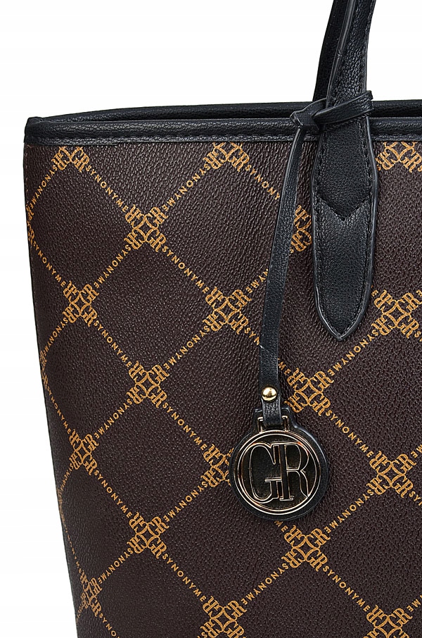 GEORGES RECH TOREBKA damska Shopper Monogram A4 Kolor brązowy