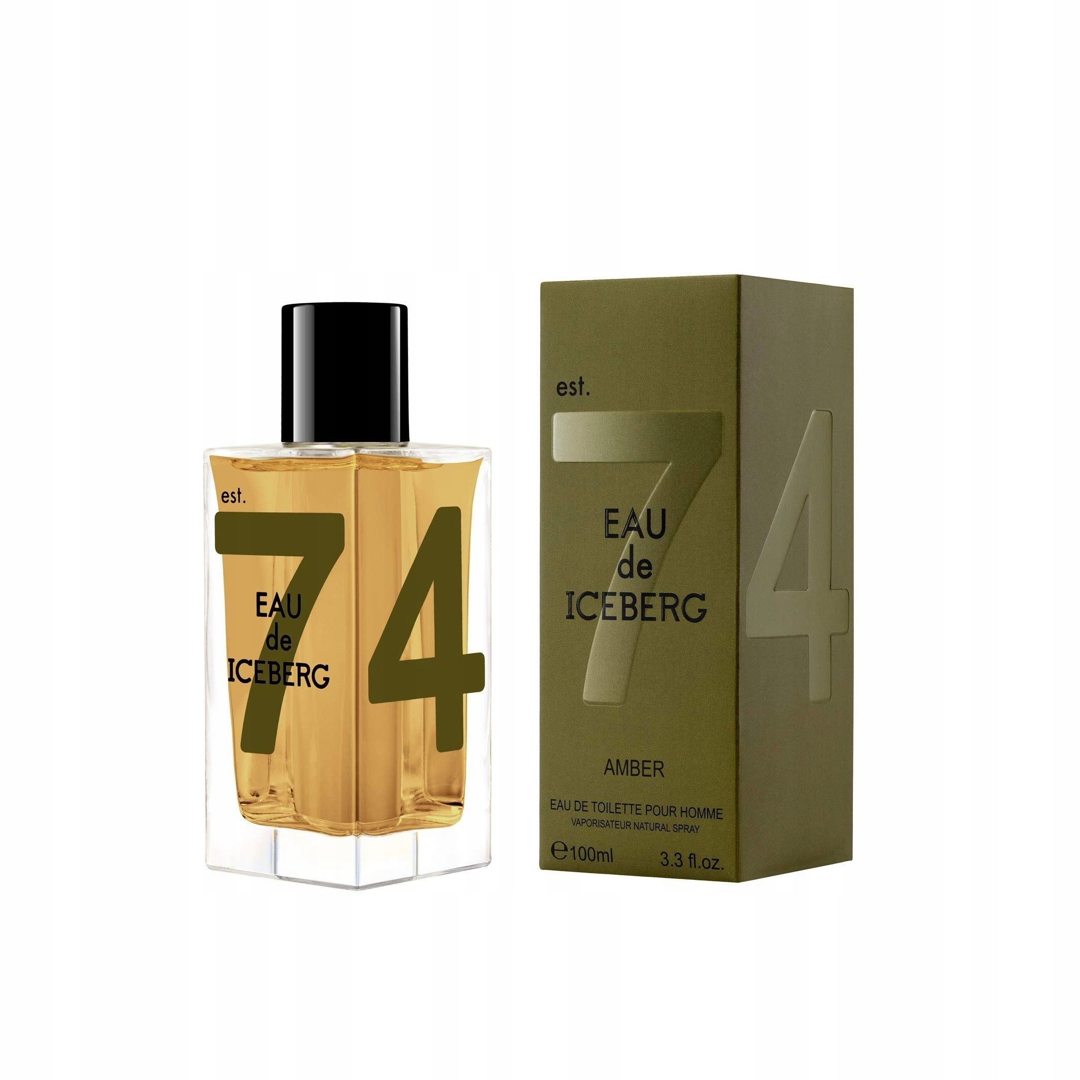 Iceberg , Eau de Iceberg 74 Amber, Eau De Toilette, For Men, 100 ml