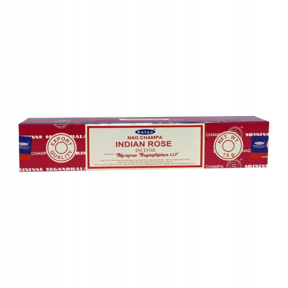 

Kadzidełka Nag Champa Róża Indyjska Satya 15g