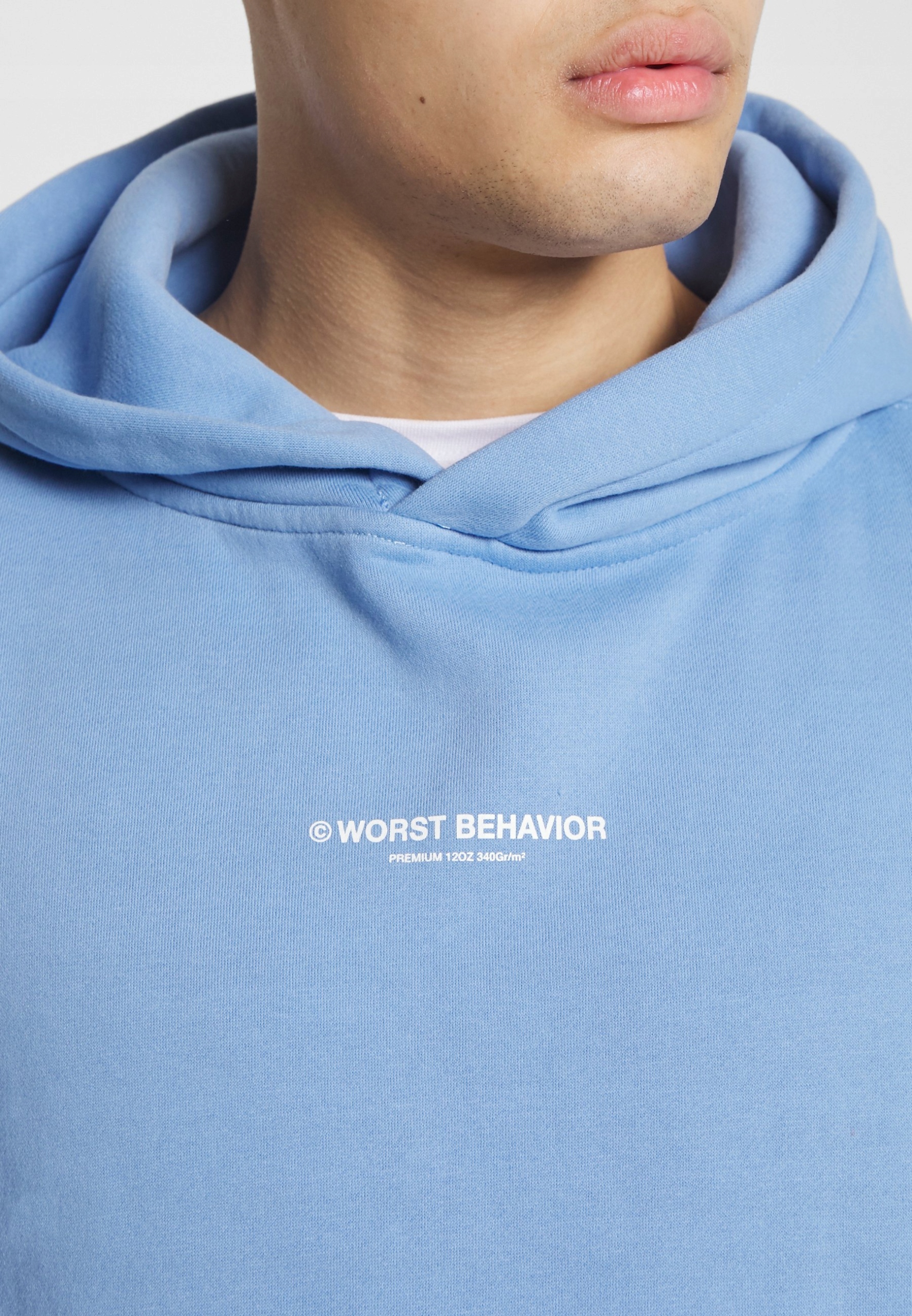 Bluza z kapturem WRSTBHVR M Wzór dominujący logo