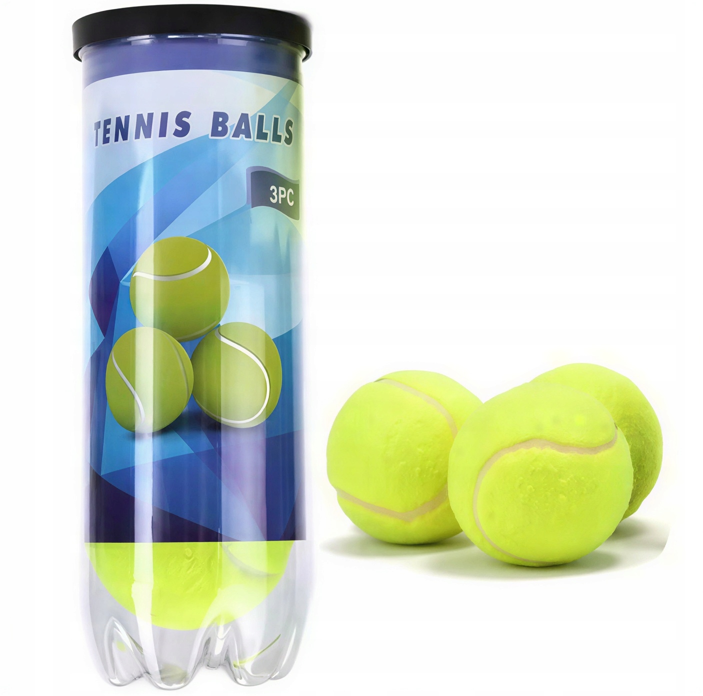 Piłki Do Tenisa Tenisowe 3SZT Piłeczki Tenis Antykłaczki Kule Do Prania