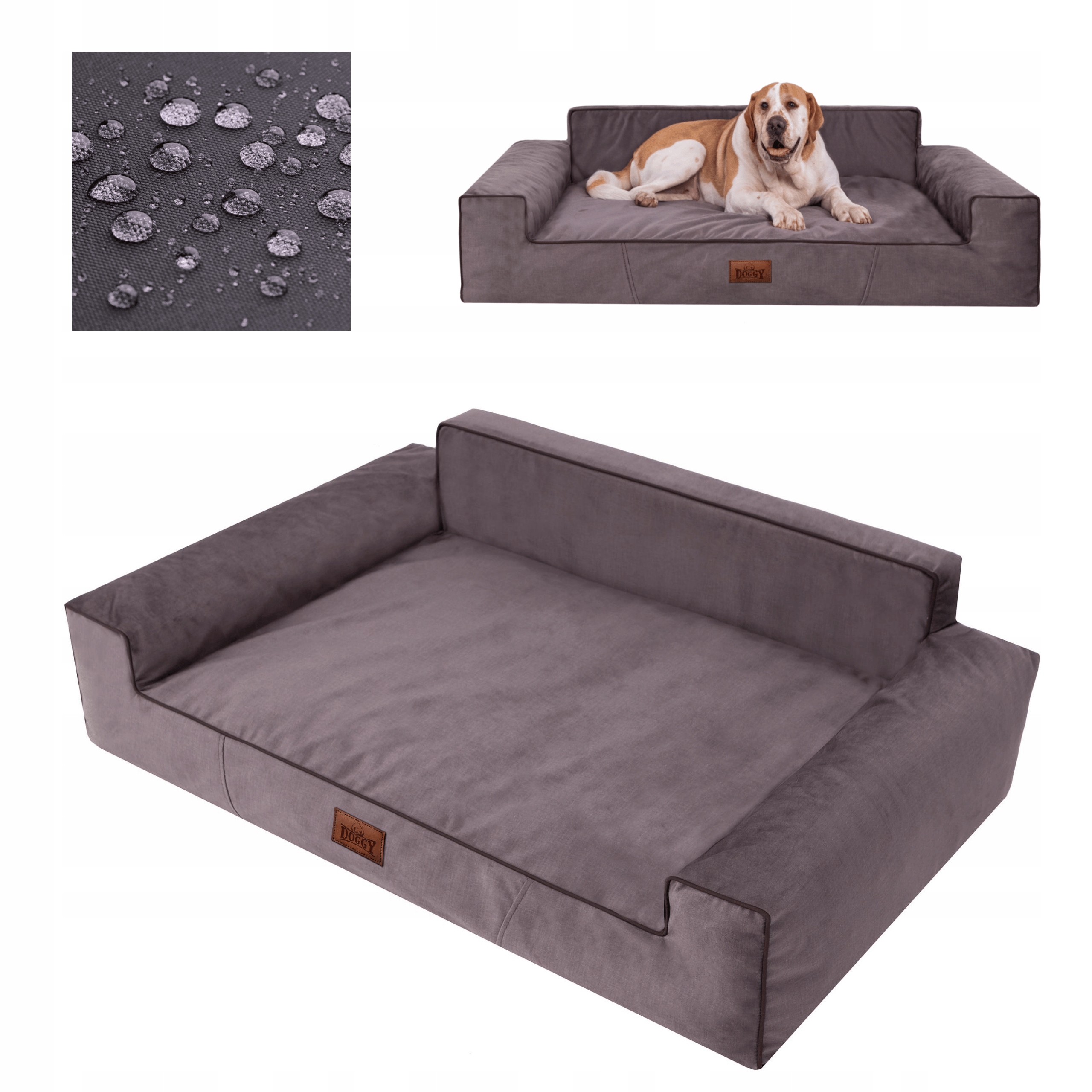 Pelíšek pro psa, voděodolná matrace potah kotec pro psa XXL 116x78 cm