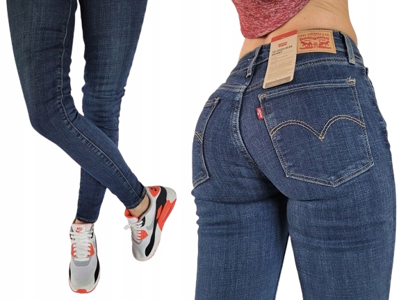 úzké nohavice Levi`s 721 High Rise Skinny W26 L32 26x32