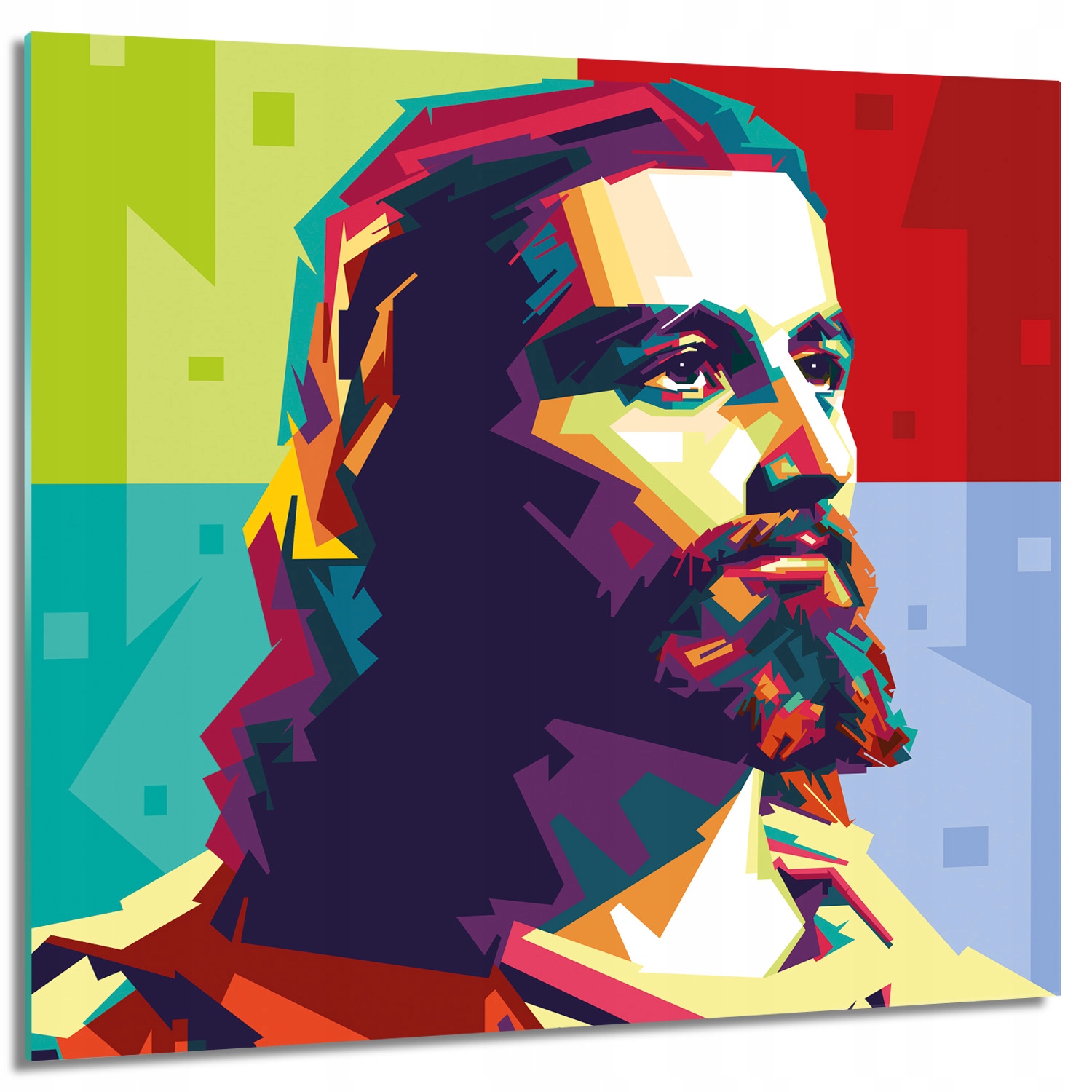 

Obraz na szkle na ścianę Ilustracja Jezus 60x60