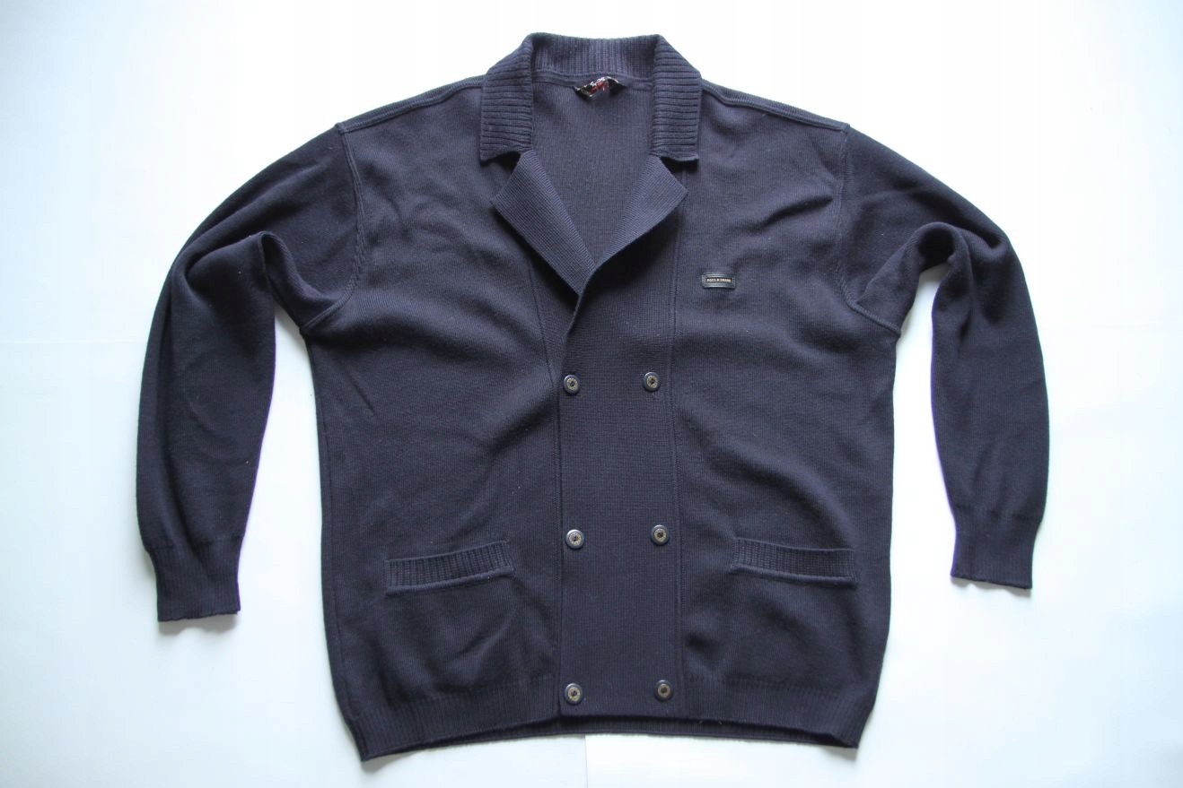 PAUL&SHARK YACHTING__STYLOWY SWETER KARDIGAN WOOL__XL Marka Paul & Sharki