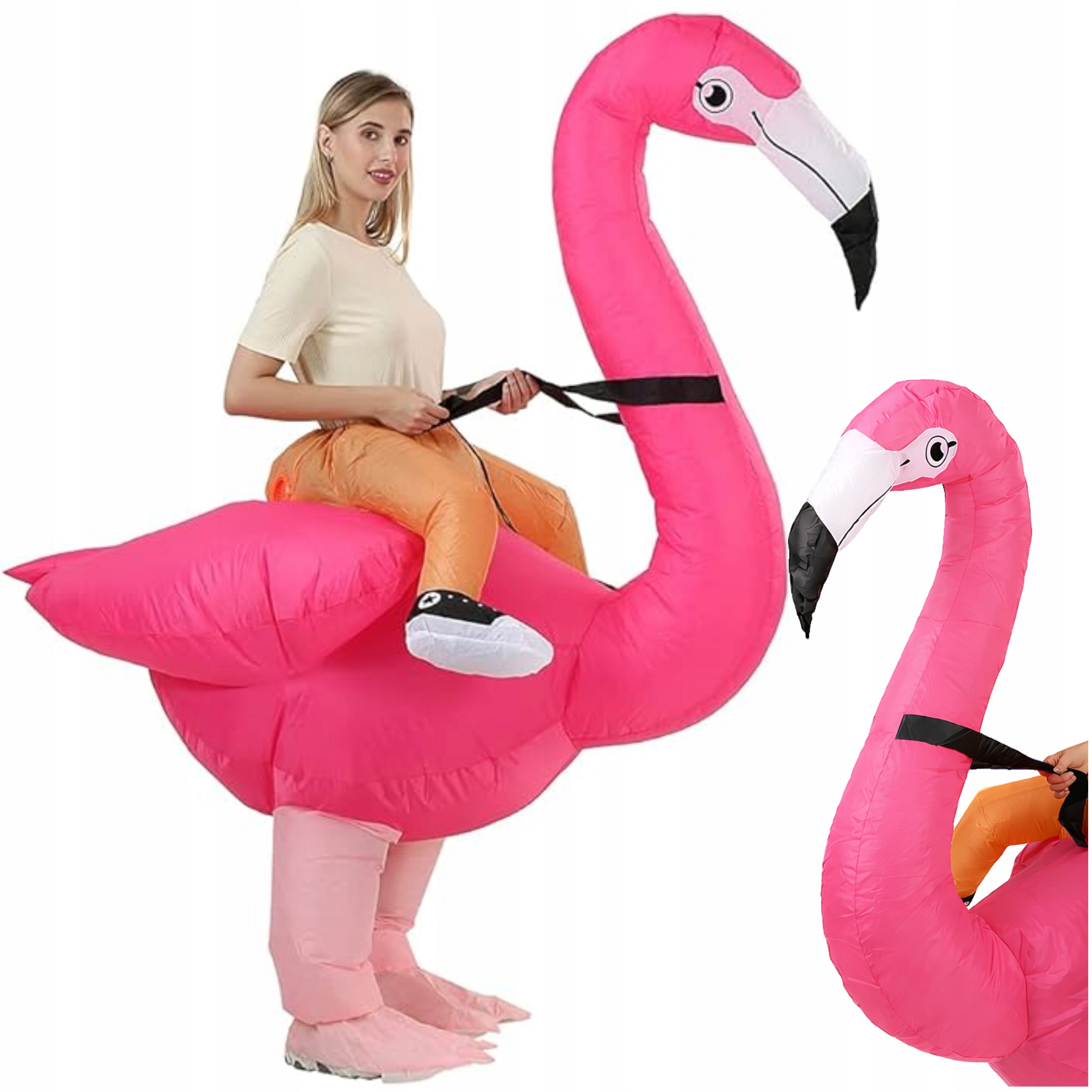 Nafukovací Plameňák Kostým na Halloween, cosplay