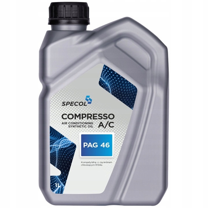 Pag 46 Uv Olej do Klimatyzacji Samochodowej czynnik R134a R1234yf 1000ml