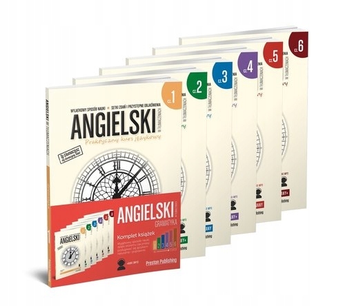 Angielski w tłumaczeniach Gramatyka Część 1-6
