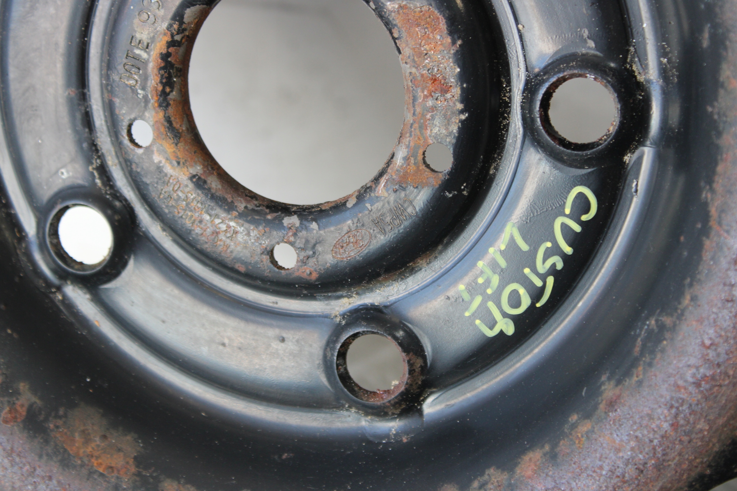 wheel spare 215/65 R16C TRANSIT CUSTOM LIFT
