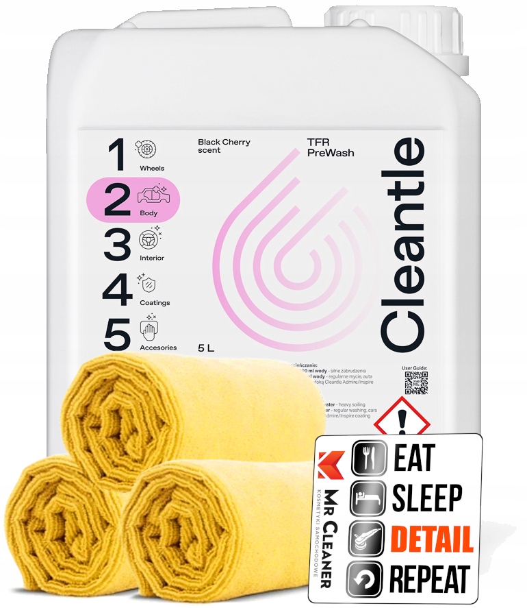 

Cleantle Traffic Film Remover Tfr Pre Wash 5L