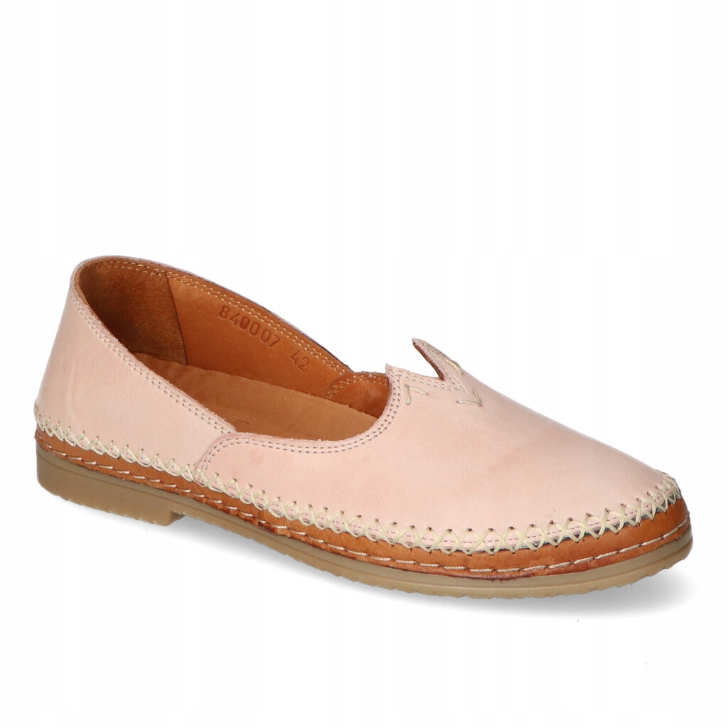 Nazouvací polobotky Manitu 840007 Růžové Pudrové 36