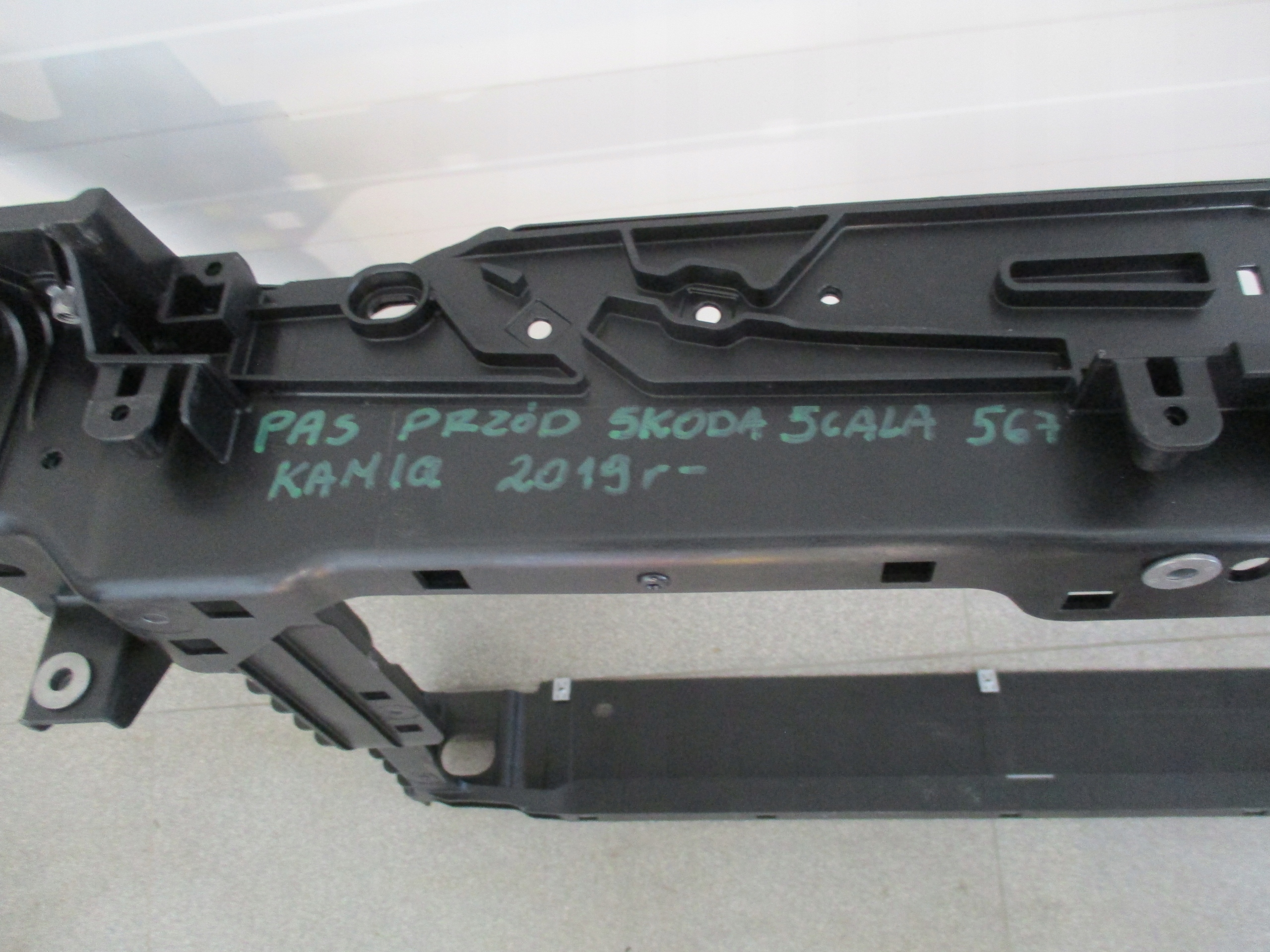 front body wall Skoda Scala Kamiq 2019r- 654805588B