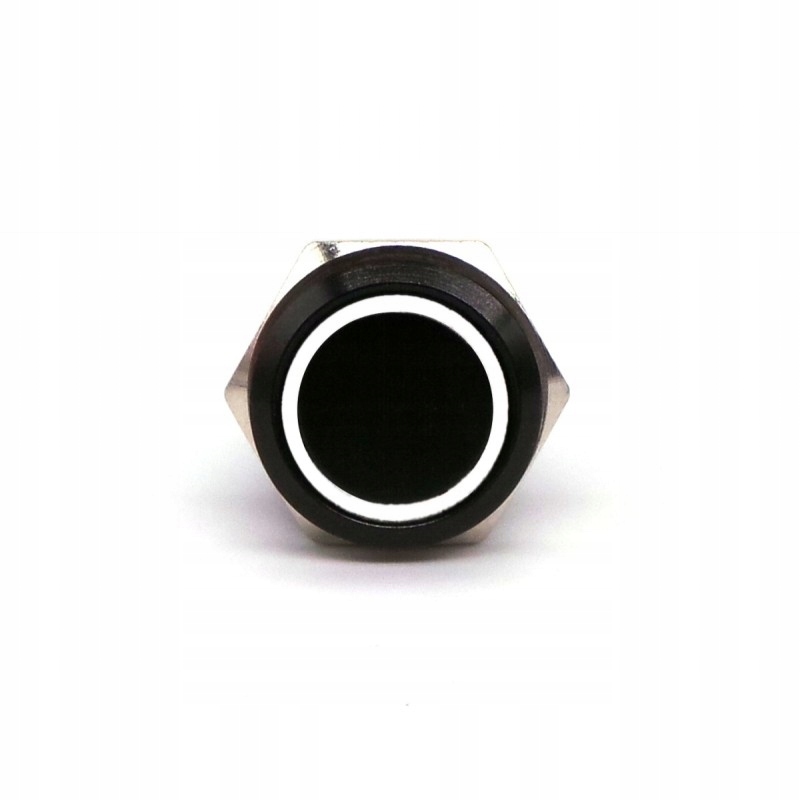 

Włącznik On/Off, Przycisk zatrzaskowy 18mm Biały