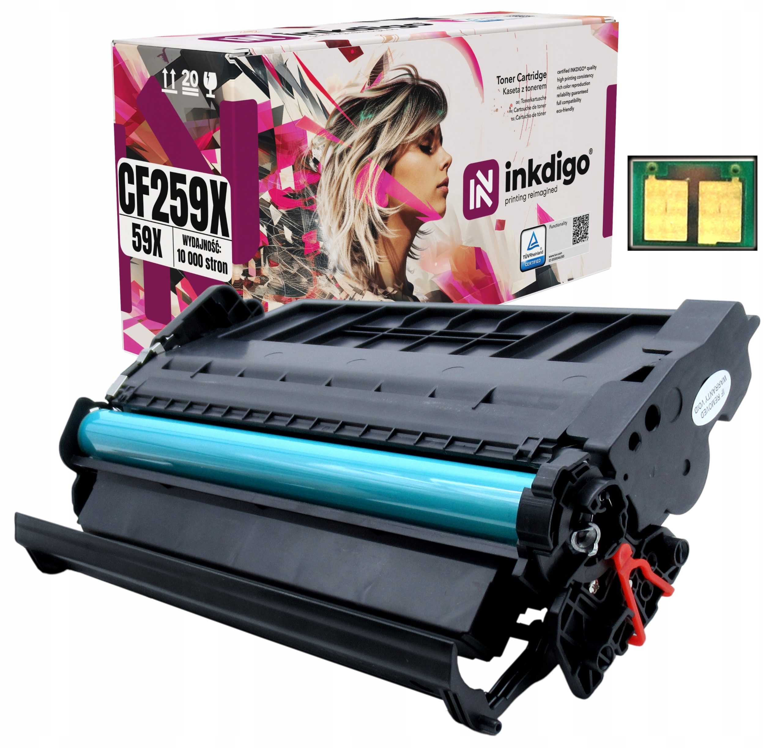 CF259X Czip Toner Pro Tiskárnu Hp Laserjet Pro M304 M404DN M428DW M429 M404dw