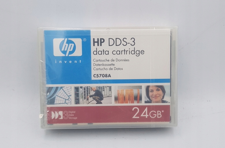 KASETA DANYCH TAŚMA STREAMERA HP C5708A DDS-3 Data Cartridge 24GB (M)