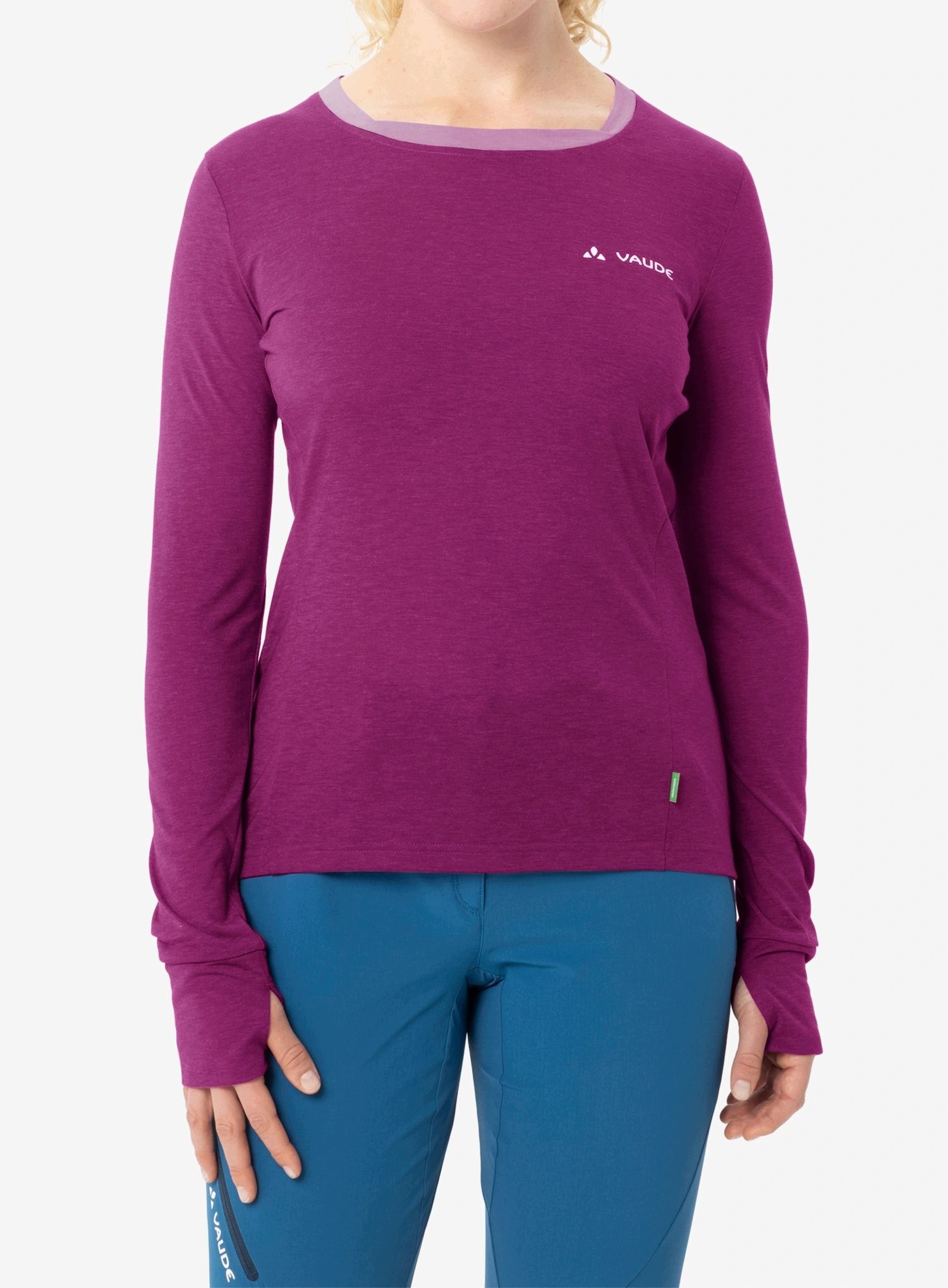 Longsleeve damski Vaude Sveit Ls Shirt II pink orchid 40 (M)