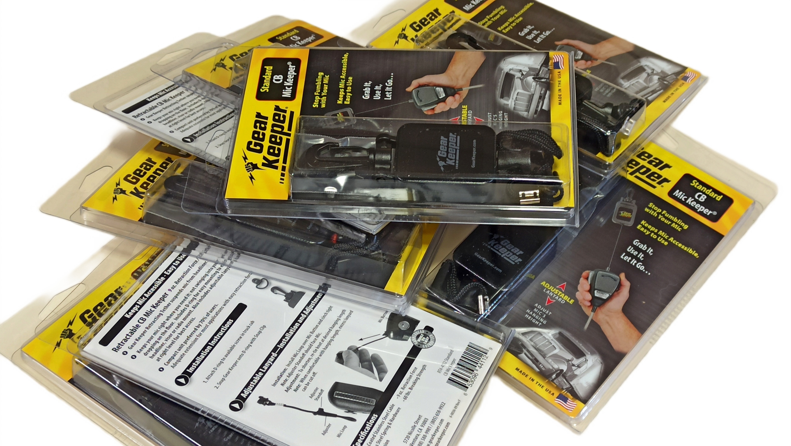 Gear Keeper Supporto Per Microfoni CB - Gancio Porta Microfono Per Radio - Foto 13