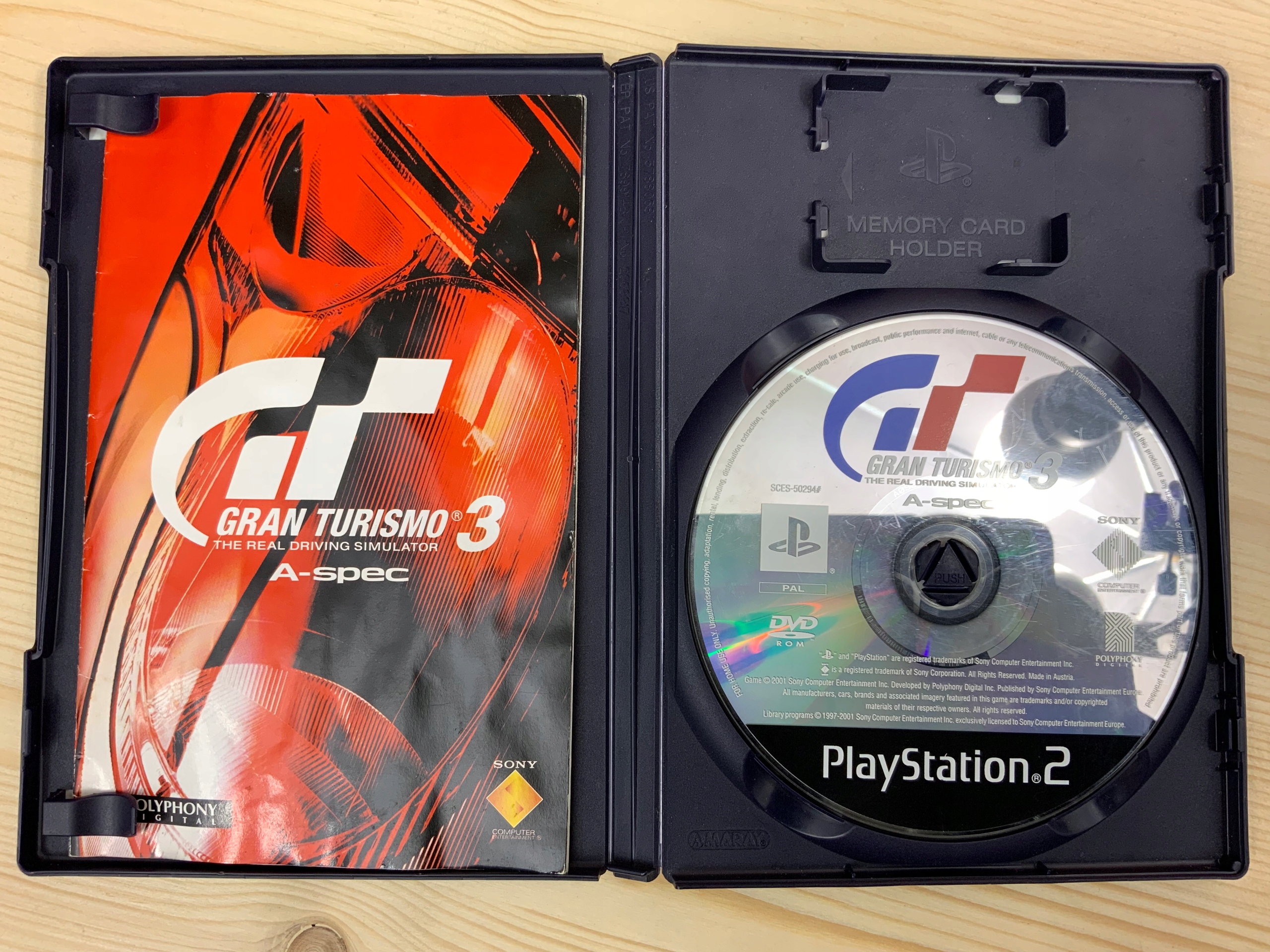 GRAN TURISMO 3 A-SPEC płyta bdb komplet PS2 Tematyka wyścigi