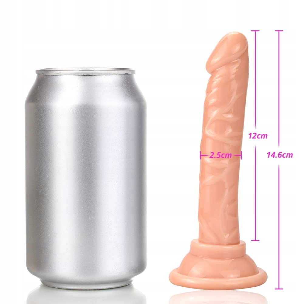 SXOVO Korek Analny Dildo z Mocną Przyssawką dla Początkujących TPR — miniatura 2