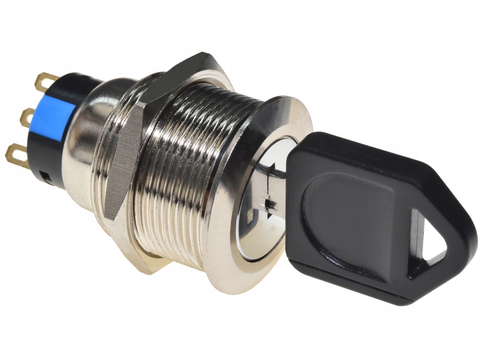 Przełącznik wandaloodporny z kluczykiem 19mm 3pin kluczem