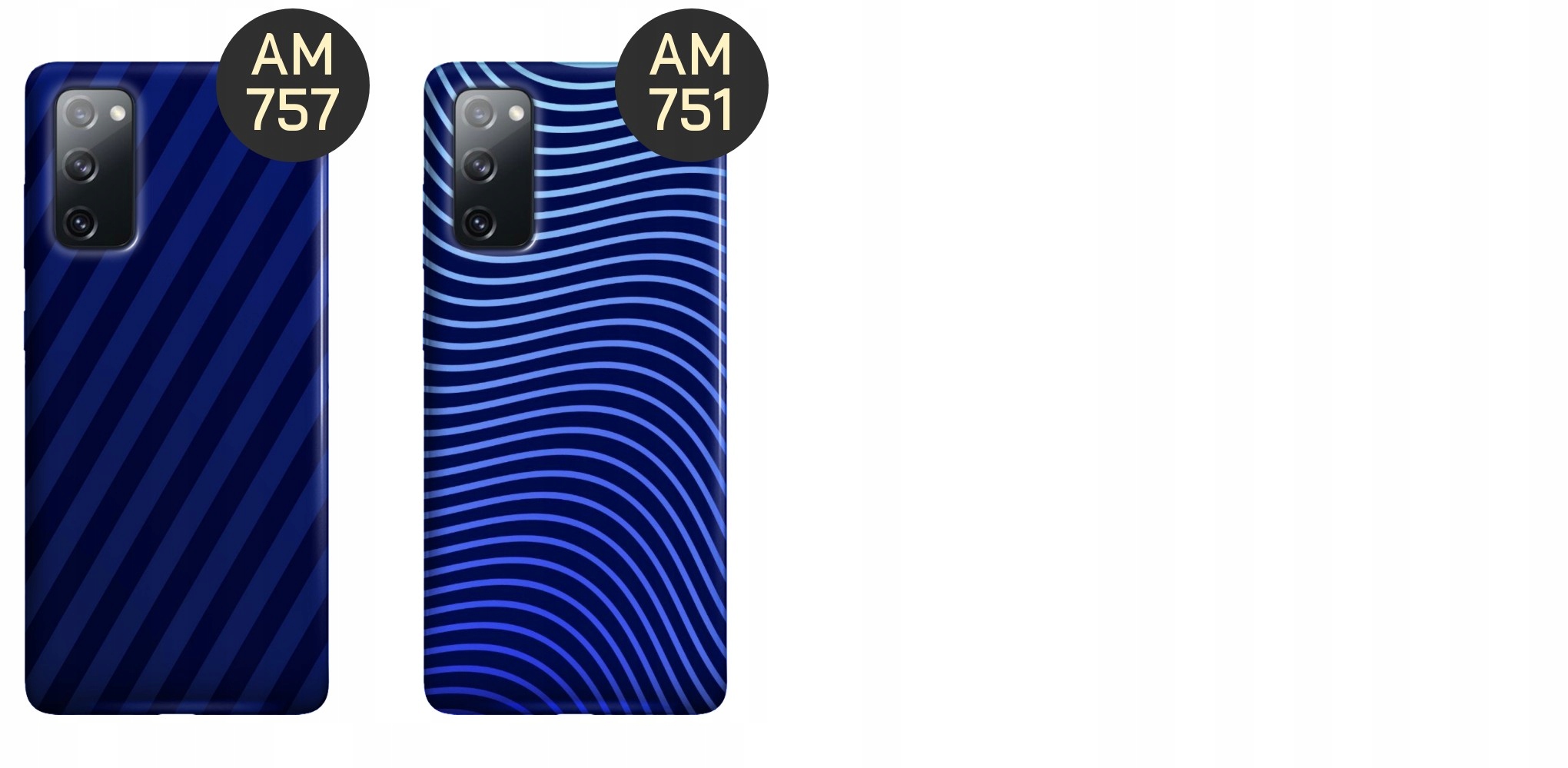 ETUI DO SAMSUNG GALAXY S20 FE / 5G WZORY GRANATOWE OBUDOWA POKROWIEC CASE Kolekcja ETUI Z NADRUKIEM