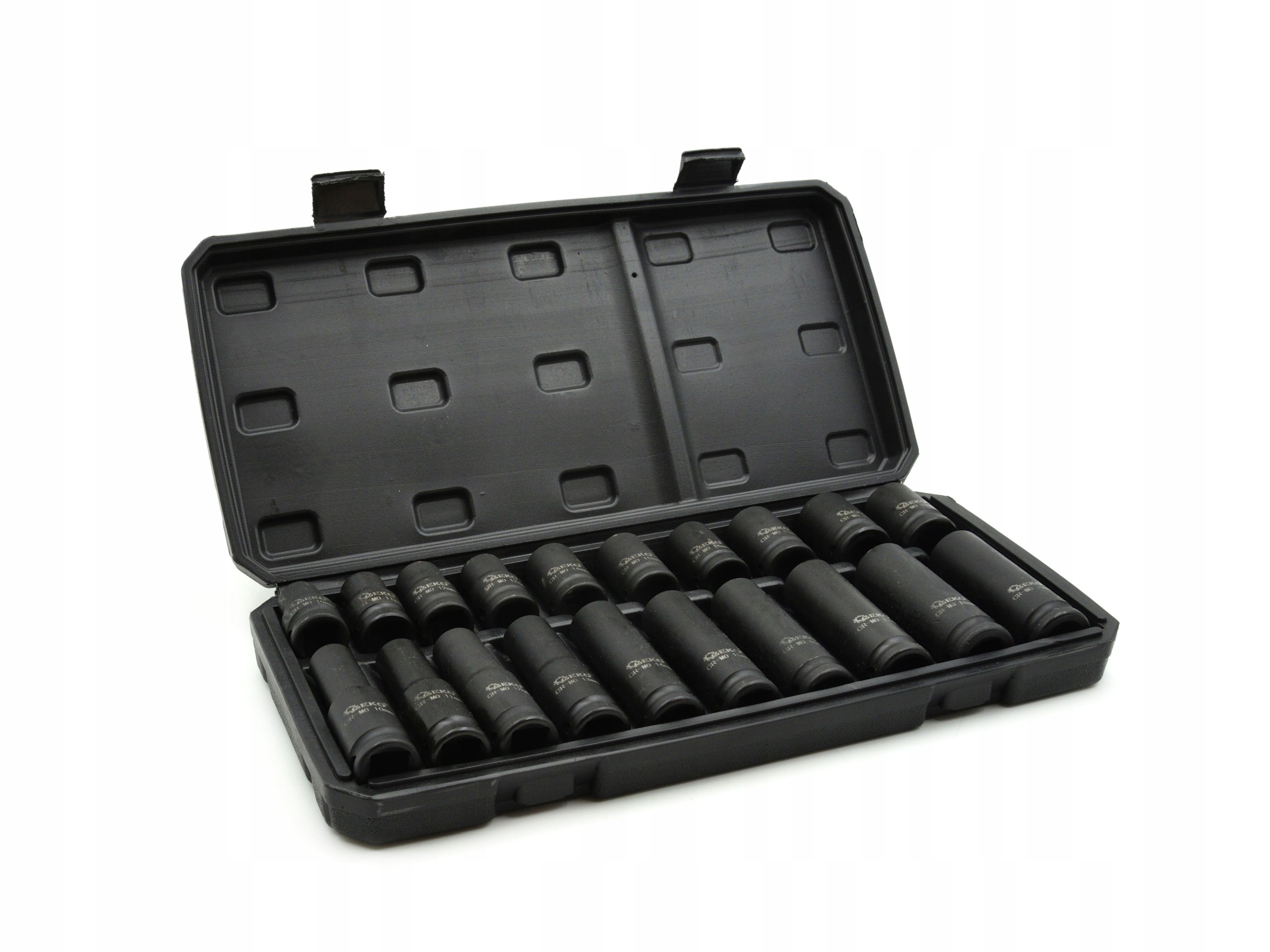 Zestaw nasadek udarowych 1/2" 10-19mm 20szt