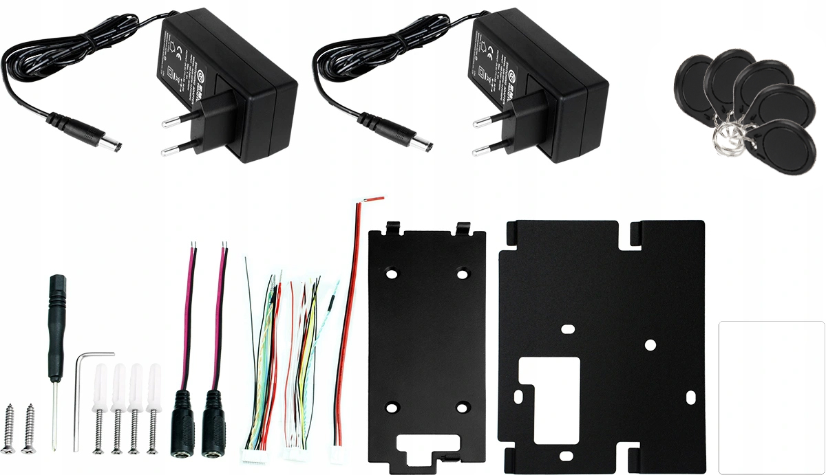 Wideodomofon HiLook IP-VIS-SLIM FullHD Hik-Connect WIFI PoE Czytnik Breloki Marka inna