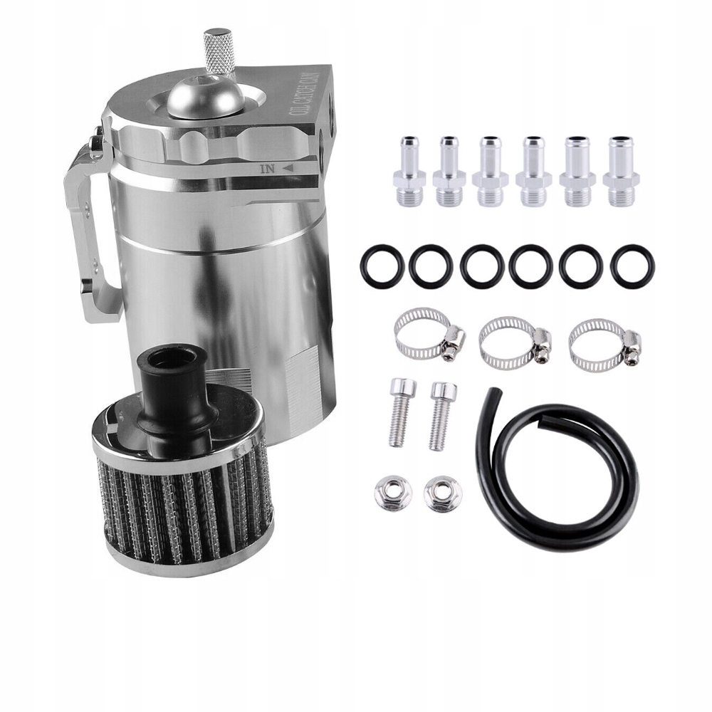 300ML Oil Catch Tank Odlučovač Oleje S Filtrem, univerzální, nádrž na olej